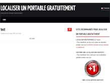 Tablet Screenshot of localiser-un-portable-gratuitement.com